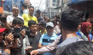कपनको साततले क्षेत्रमा बालेनको डोजर चलाएपछि विवाद