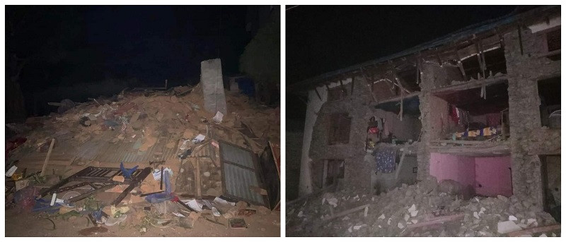 भूकम्प अपटेड : आठबीसकोट र सानीभेरी गाउँपालिकामा हालसम्म २७ को मृत्यु, ४६ जना  घाइते