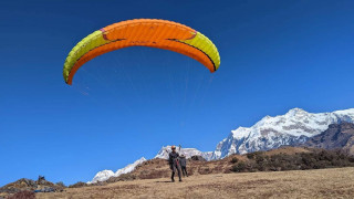 लमजुङको दोर्दी गाउँपालिकामा ‘हाइ अल्टिच्युड’को प्याराग्लाइडिङ विद्यालय स्थापना