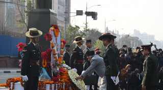 राष्ट्रपतिद्वारा राष्ट्रनिर्माताप्रति सम्मान