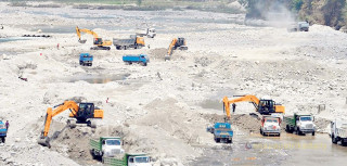 बाँकेमा नदीजन्य पदार्थबाट ८ करोड बढी राजस्व सङ्कलन