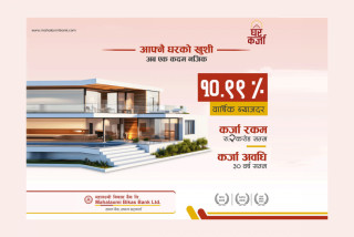 महालक्ष्मी विकास बैंकको घर कर्जा योजना : महिलालाई विशेष छुट र २ करोडसम्म ऋण लिन पाइने