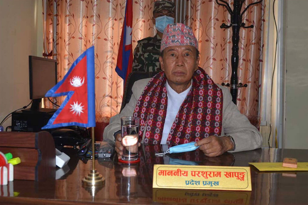 प्रदेश प्रमुख खापुङद्वारा कोशीमा सरकार गठनको आह्वान