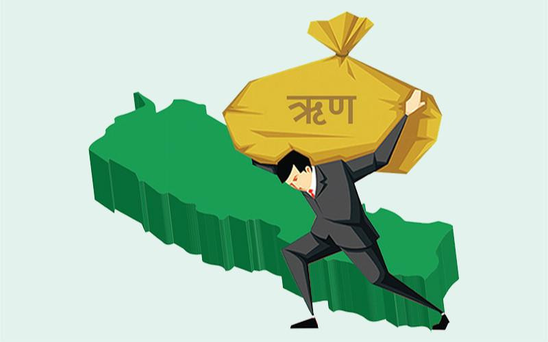 २ महिनामै थपियो १ अर्ब सार्वजनिक ऋण, पुग्यो झन्डै साढे २५ खर्ब