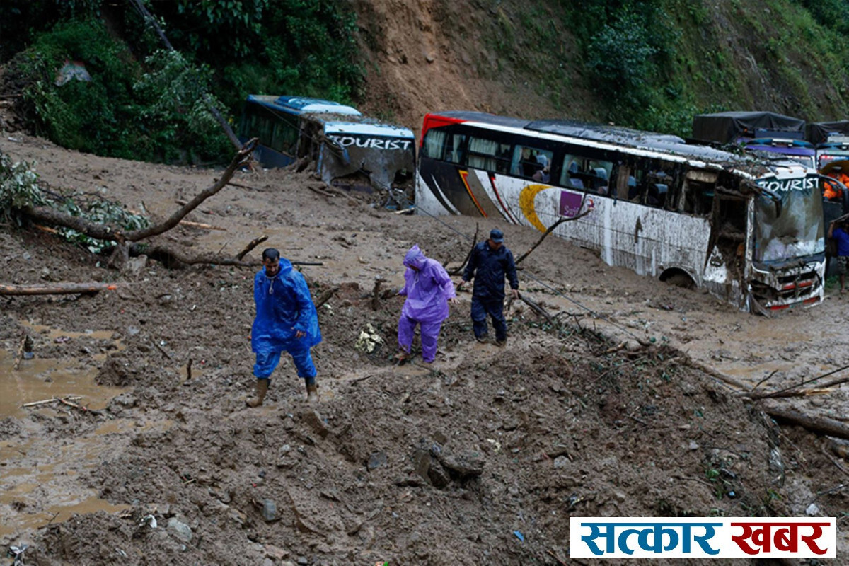 बाढी र पहिरोमा मृत्यु संख्या २३३ पुग्यो, २२ जना अझै बेपत्ता