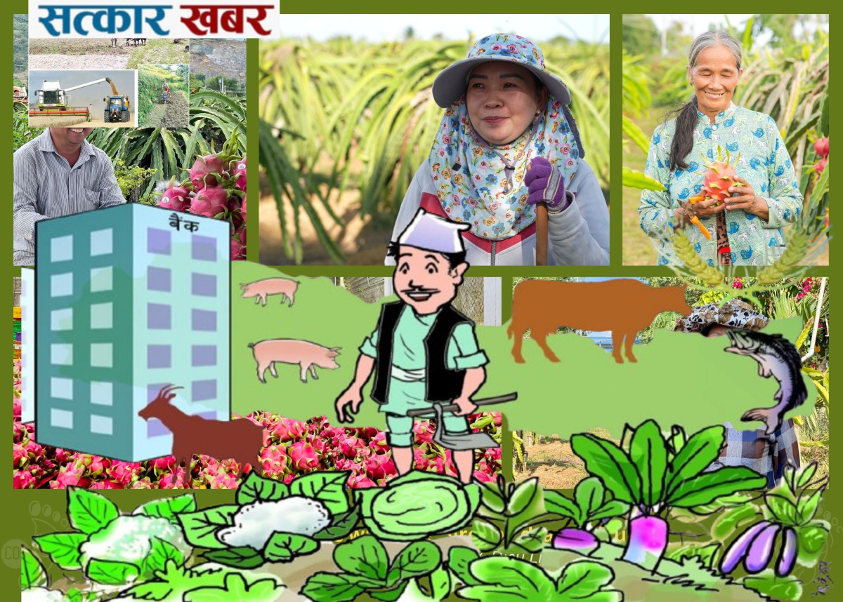 कृषिक्षेत्रको प्रवद्र्धनमा लगानीको अभाव: आर्थिक वृद्धि र विकासमा चुनौतिहरू