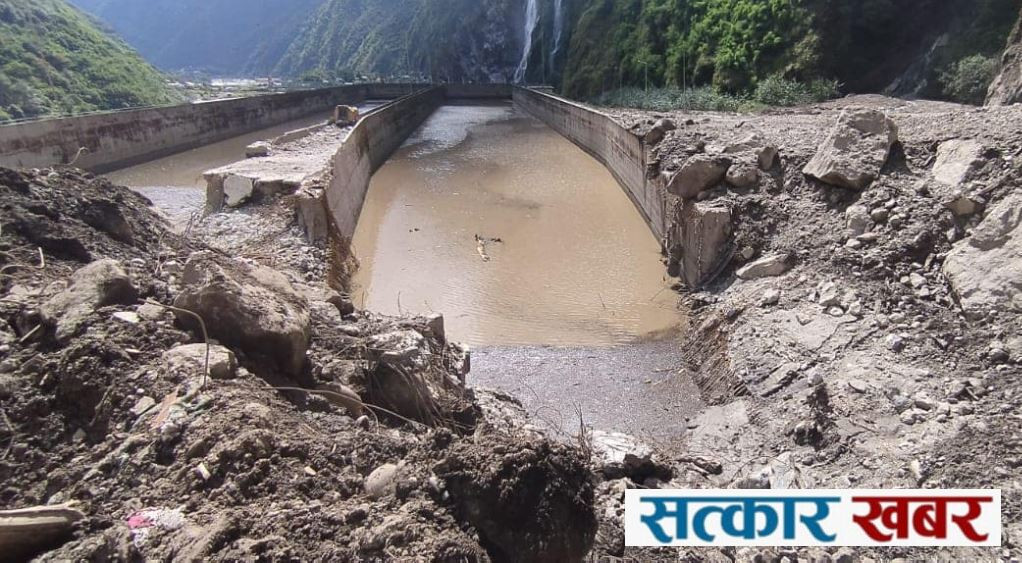 माथिल्लो तामाकोसीमा बाढीपछिको क्षति: १ अर्ब ८० करोडको बिमा दाबी