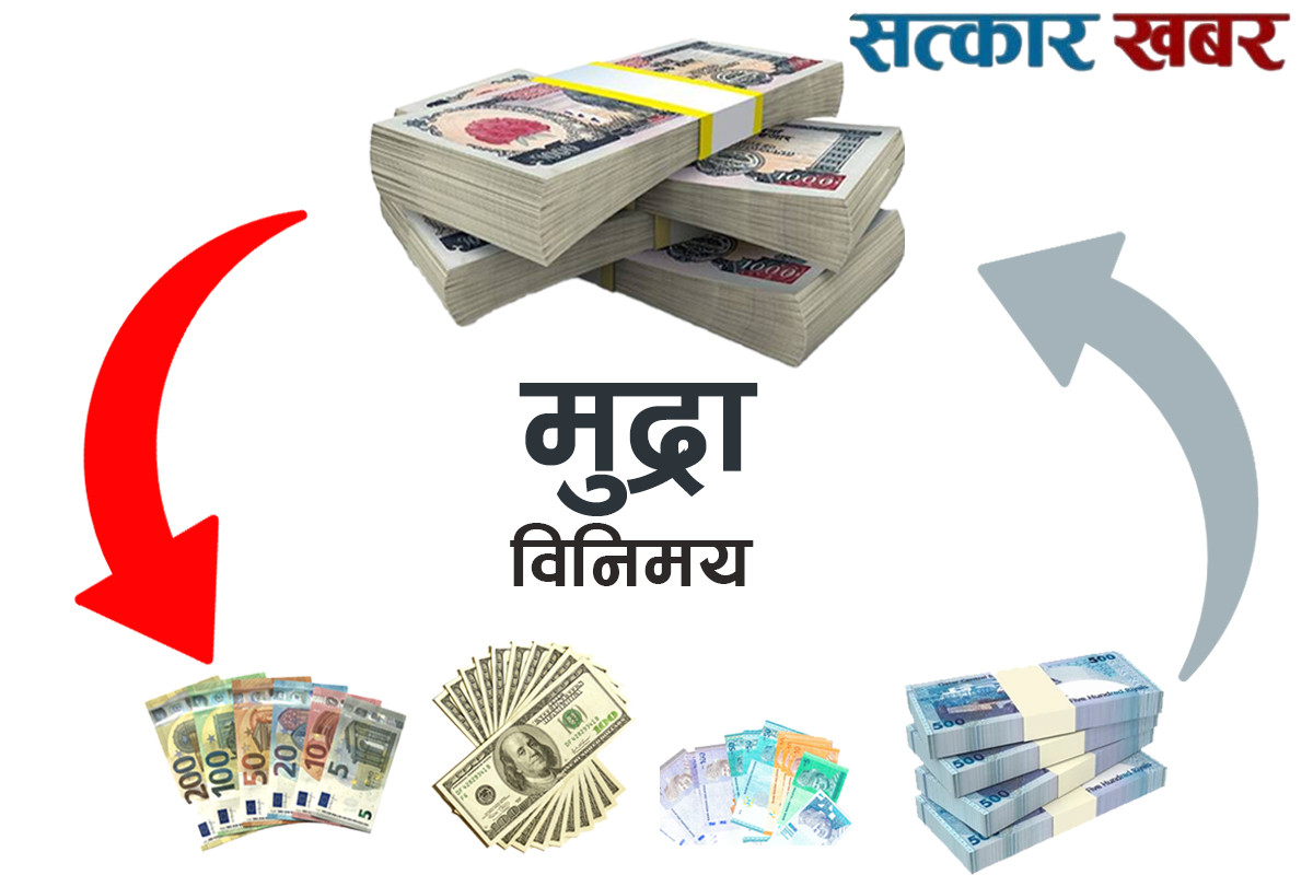 आजको विदेशी मुद्राको विनिमय दर