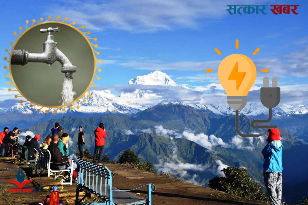विद्युत् र खानेपानीको अभावले पुनहिलमा पर्यटक मर्कामा