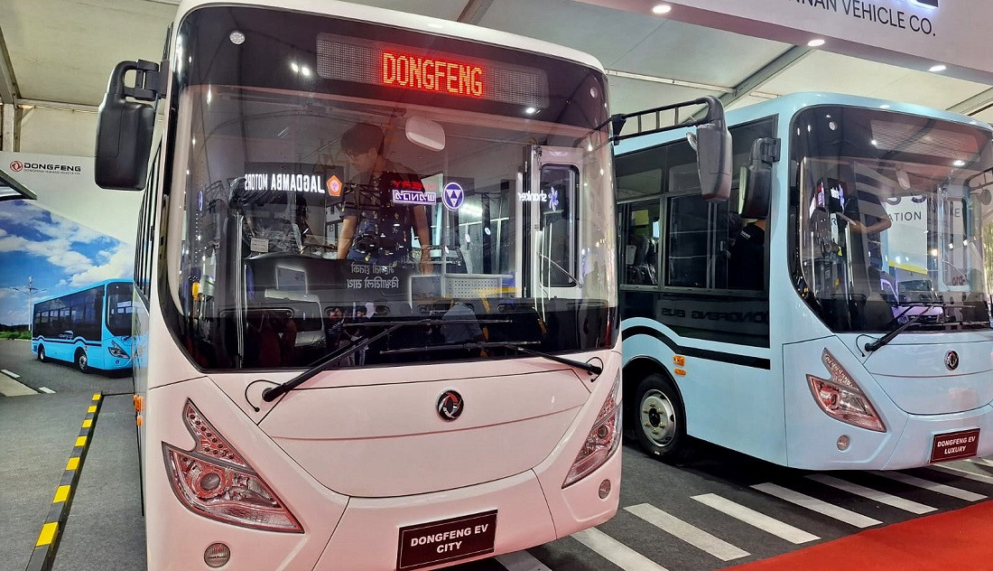 नाईमा अटो एक्सपोमा DONGFENG बस सार्वजनिक, बुकिङमा ५ लाख छुट