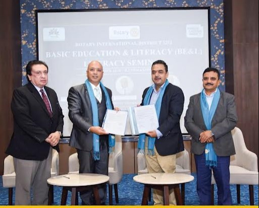 महालक्ष्मी विकास बैंक र रोटरी इन्टरनेशनल डिस्ट्रिक्ट ३२९२ बीच सम्झौता
